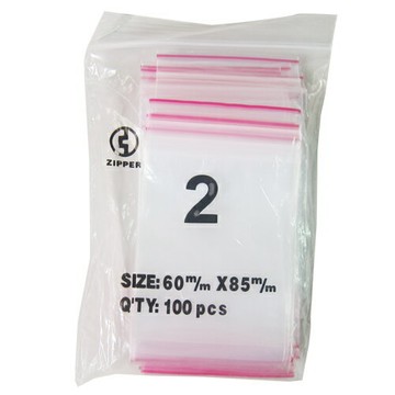 【史代新文具】STAT 2號 #2 由任袋/夾鏈袋/密封袋  6×8.5cm (100入/包)