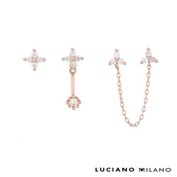 LUCIANO MILANO 愛麗絲 純銀耳環