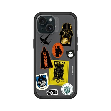 iPhone 15 Mod NX 黑 - 迪士尼-星際大戰 Star Wars - 星球大戰-貼紙系列