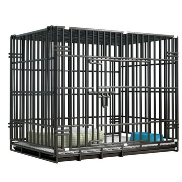 ?快速出貨 狗籠子中型犬小型泰迪比熊博美家用室內貓籠狗窩帶廁所寵物籠狗籠
