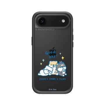 iPhone Air Mod NX -邊框背蓋組合 (相機按鈕) 黑 - 嗨小強 Hi John - 愜意的夏天
