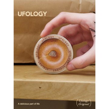 Ufology原創手機磁吸支架支持magsafe桌面便攜蘋果貝果懶人