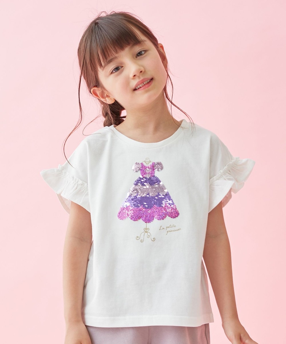 Seasonal Wrap入荷 any FAM KIDS シフォンモチーフ 長袖Tシャツ 110