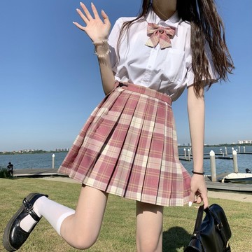 『ATC』 學生JK制服樹莓學院風JK制服套裝 高品質學生服 修身顯瘦百褶裙 國中高校專屬設計 蝴蝶結 修身顯瘦