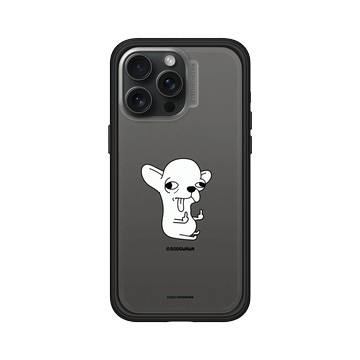 iPhone 15 Pro Max Mod NX 黑 - Godgwawa 變種吉娃娃 - 頂吉一指