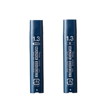 日本Pentel飛龍 粗芯1.3mm自動鉛筆芯CM13-B / CM13-HB