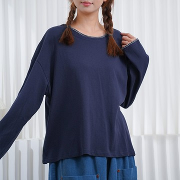 純棉內搭長袖T恤 上衣122642C