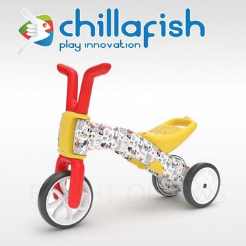 【領券滿額折120】比利時 Chillafish Bunzi 米奇米妮學步平衡車★愛兒麗婦幼用品★