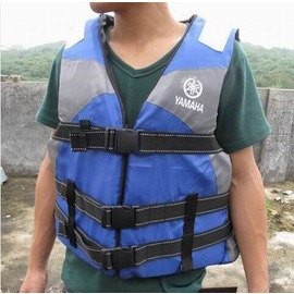 【成人高檔款救生衣-長50*寬45cm-1套/組】適合身高160~180cm 承重100kg 防水布+泡沫 戶外成人兒童 釣魚游泳漂流用救生衣-76012