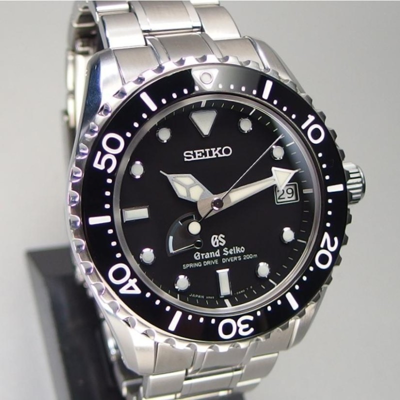 GS グランドセイコーSEIKO ダイバーズ SBGA029 超希少 マスターショップ限定 9Rスプリングドライブ 美品 SS 腕時計  メーカーOH履歴有 「16299」 | LINEブランドカタログ