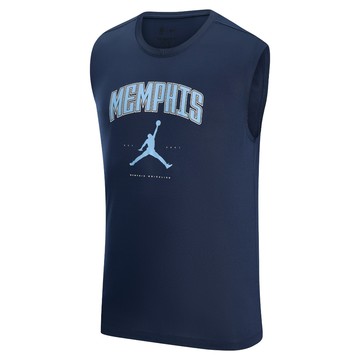 【NIKE】AS MEM M NK ES NBA JDN CITIES 男 運動背心 灰熊隊 藍色-HV4748419