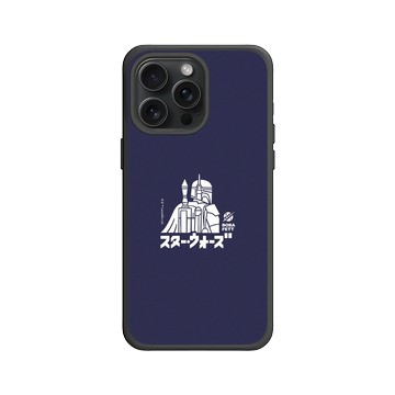 iPhone 15 Pro Max SolidX 黑 - 迪士尼-星際大戰 Star Wars - 波巴費特-日文字系列