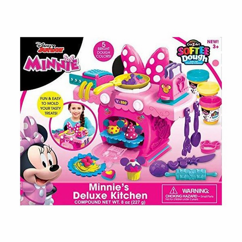Disney ディズニー ミニーマウス デラックスキッチン 粘土 おままごと 子供 女の子 おもちゃ 並行輸入品 通販 Lineポイント最大0 5 Get Lineショッピング