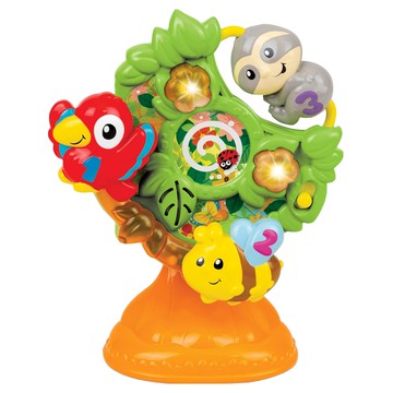 GOOGOOGAGA 叢林好朋友聲光轉轉樂  1套  多色