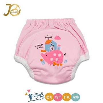 MIT台灣製嬰幼兒學步褲(學習褲)小豬款