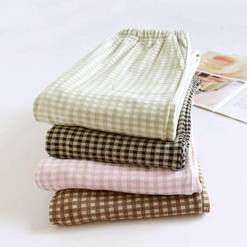 秋冬季保暖家居褲德絨女生睡褲 寬鬆直筒褲休閒保暖褲媽媽可外穿褲子