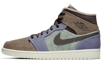 AIR JORDAN 1 MID SUEDE PATCH