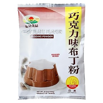 FAIRSEN 惠昇食品 巧克力味布丁粉 奶素  1kg  1包