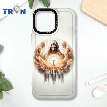 TRON IPHONE 16 PRO MAX 耶穌聖光 MAGSAFE 磁吸 防摔 太空殼 透黑 手機殼