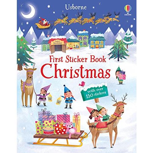 First Sticker Book Christmas: A Christmas Holiday Book for Kids (First Sticker Books)