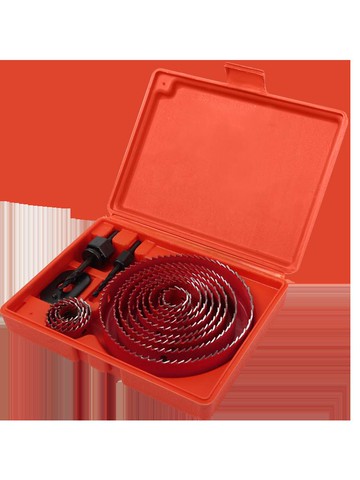 開孔器 木工開孔器套裝開孔神器木板圓形打孔鉆頭筒燈石膏pvc多功能鉆孔『CM44781』