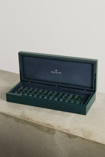 Buccellati - Silver And Malachite Dominoes Set - one size