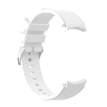 【矽膠錶帶】三星 Galaxy Watch 4 Classic 46mm R890 R895 20mm 銀色圓扣防刮