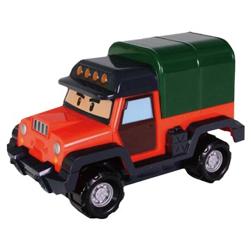 ROI TOYSI 新4吋變形車 3歲以上  波契 紅色 + 黑色  1盒