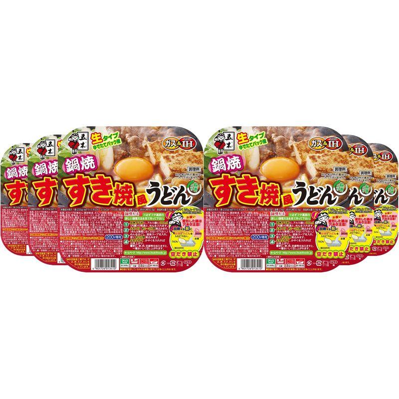 五木食品 鍋焼すき焼風うどん 235g×6個