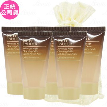 ESTEE LAUDER 雅詩蘭黛 特潤超導醒膚潔顏蜜(30ml)*5旅行袋組(公司貨)