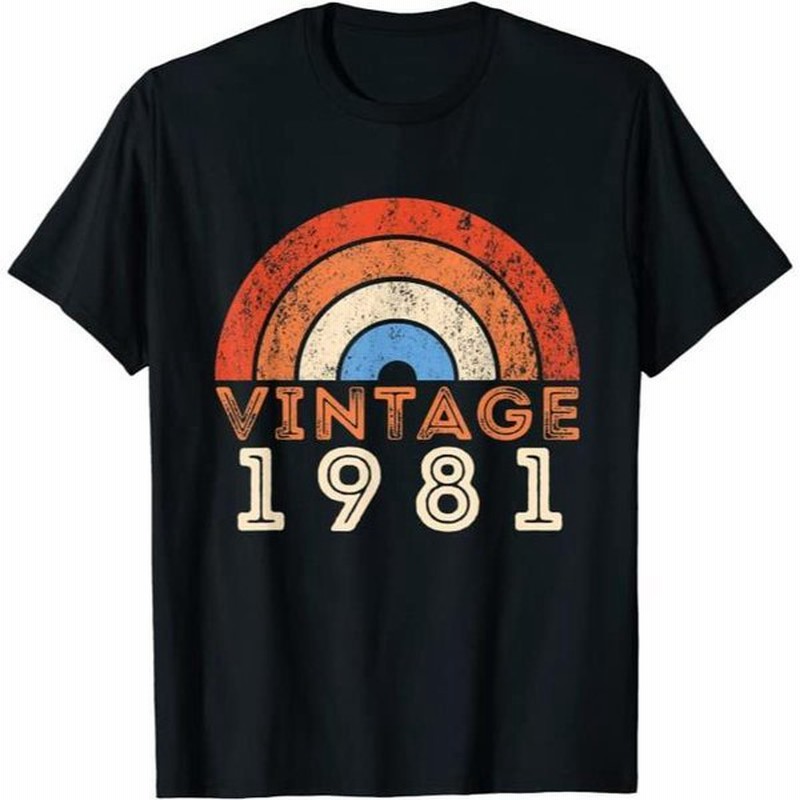 ヴィンテージ1981年サンセット40歳の誕生日プレゼント 女性 男性 誕生日 Tシャツ 通販 Lineポイント最大0 5 Get Lineショッピング