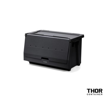 Thor Stacking Shelf Container日本線前開式收納箱(黑/50L)