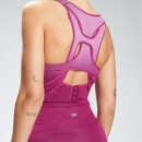 MP Women's Velocity Seamless Sports Bra - Deep Pink - L