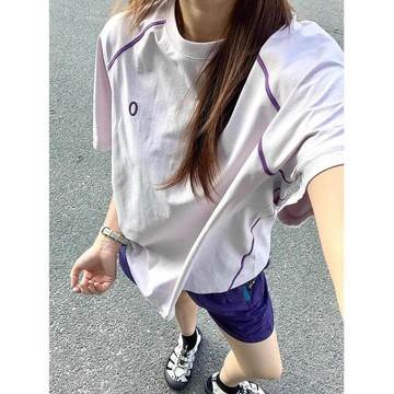『ATC』明線速乾女款男女夏季運動輕薄短袖涼感戶外防曬插肩羽毛球騎行