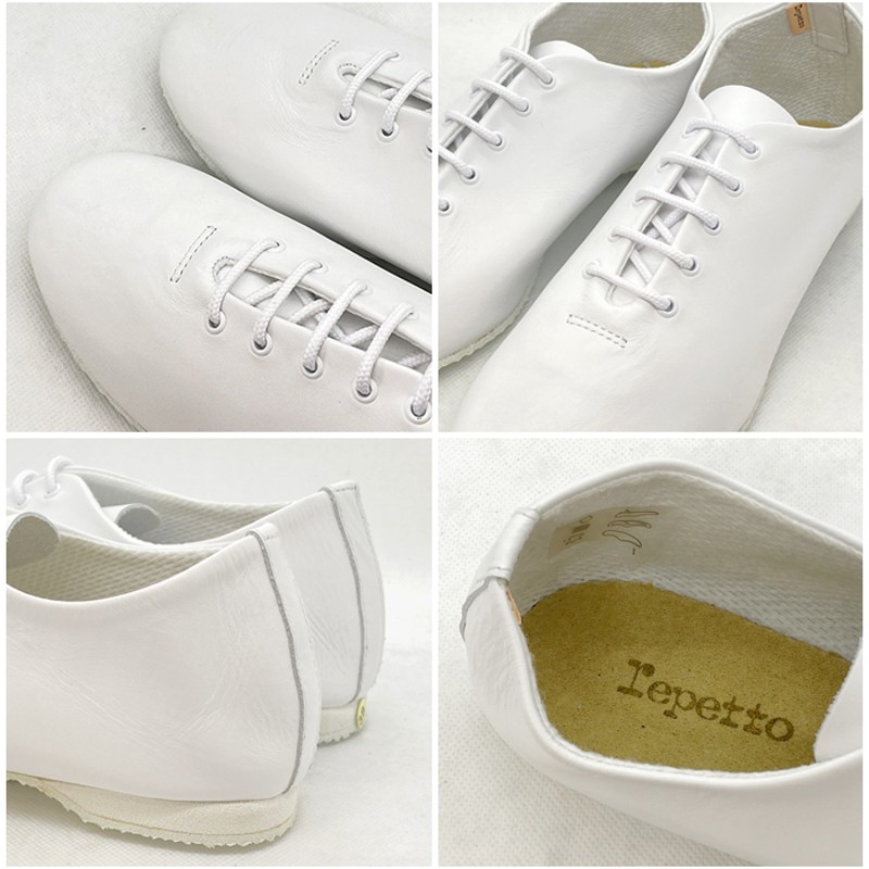 ジャズシューズ ジャズダンスシューズ レペット 靴 黒 白 ブラック ホワイト レザー メンズ レディース repetto T013 セール SALE  | LINEショッピング