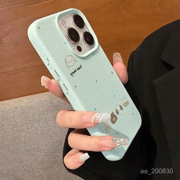✨限時下殺✨狗頭適用蘋果15手機殻iPhone16promax/14/13皮紋12/11新款XS/8P