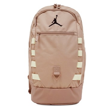 S.G NIKE JORDAN LEVEL JD2413005AD-001 奶茶色 後背包 筆電包 多夾層 水壺口袋