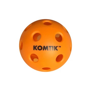 KOMTIK 匹克球 練習球 16顆 26孔室內球 型號 橘色 N-IB-O