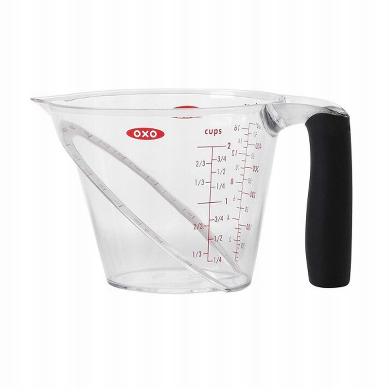 Oxo オクソー アングルドメジャーカップ 中 500ml 計量カップ 料理道具 製菓道具 調理器具 キッチン用品 計量 目盛り付き おしゃれ 通販 Lineポイント最大0 5 Get Lineショッピング