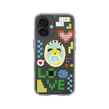 iPhone 16 Clear Case（相機按鈕） 透明 - MacaronToe 馬卡龍腳趾 - 陪我玩 Play With Me