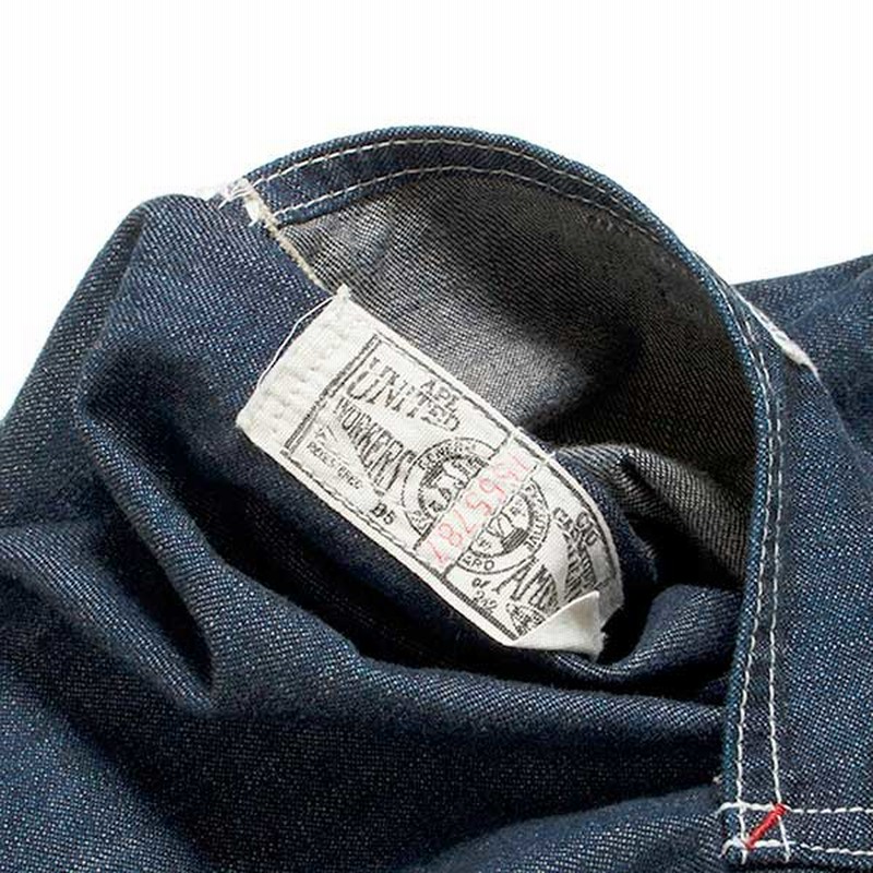 pherrow's デニム カバーオール キルティング 40 PQCA1-35