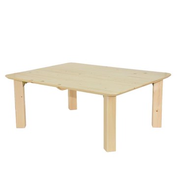 【Comfort House】雲杉實木長方和室桌