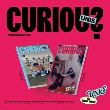 UNIS - 1ST SINGLE [CURIOUS] (PHOTOBOOK VER.)