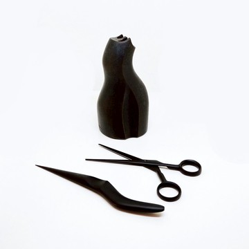 【珍藏藝品】早期古件-德國青銅雕塑雙刀座事務組合 | HYN