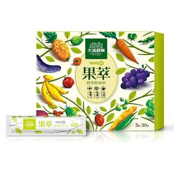 【大漢酵素】果萃蔬果酵素粉 3g/包【庫瑪生活藥妝】效期至2025/07/18