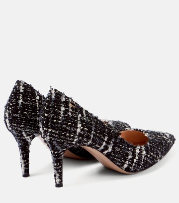 Gianvito Rossi 70 bouclé pumps