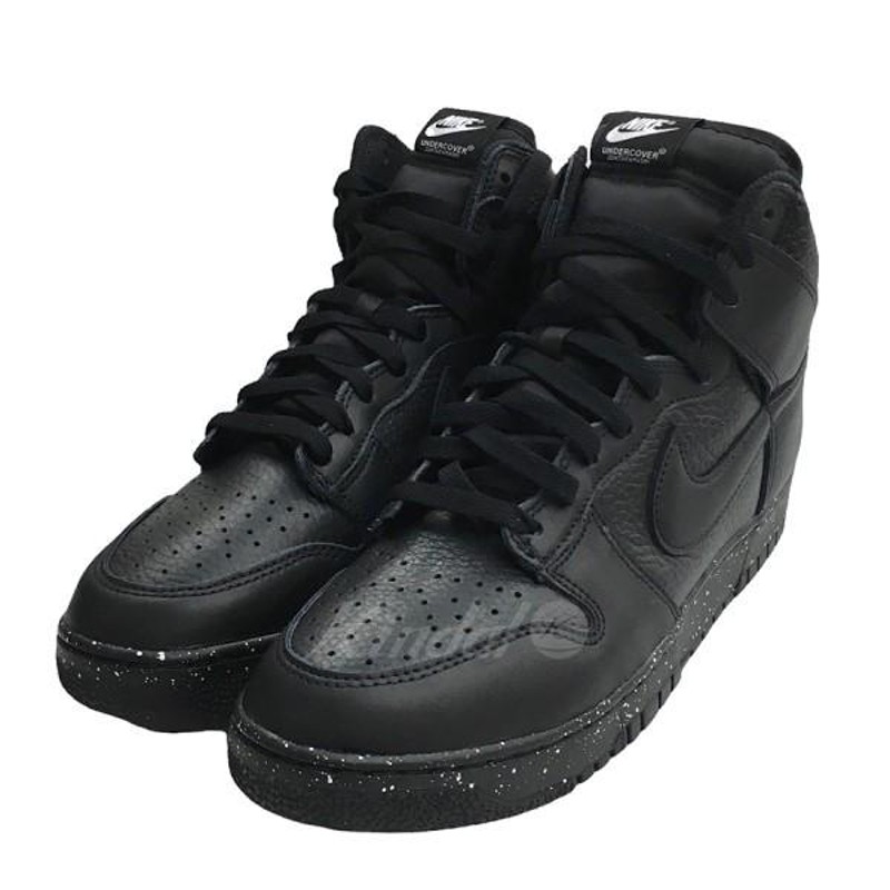 UNDER COVER × NIKE DUNK HI 1985 ダンク ハイ スニーカー ブラック