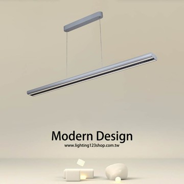 LED 75W 扁圓形三色光長型吊燈 F13-52-175-1