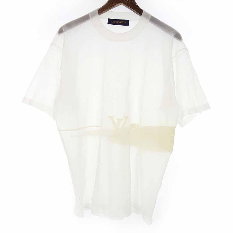 ルイヴィトン/LOUIS VUITTON 19SS シースルー 半袖 カットソー Tシャツ