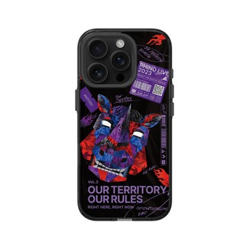 iPhone 16 Pro Clear (相機按鈕) 酷墨灰 - RHINO LIVE - 第 2 輯：在我地盤這
